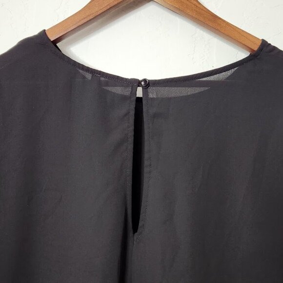 Stetson Women's Sheer Flare Sleeve Blouse Size Large - Picture 4 of 6